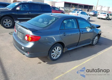 2010 Toyota Corolla S from USA, damaged, VIN 2T1BU4EE2AC396402